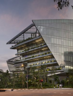 Sandcrawler Office Building in Singapore