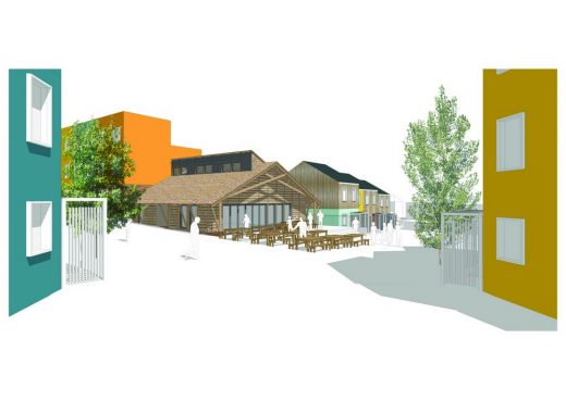 Shaldon Road Community Housing design by Bristol Architect practice