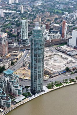 St George Wharf Tower London development