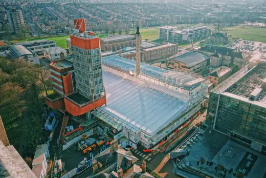 University of Leicester Engineering Building roof