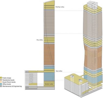 Wasl Tower in Dubai