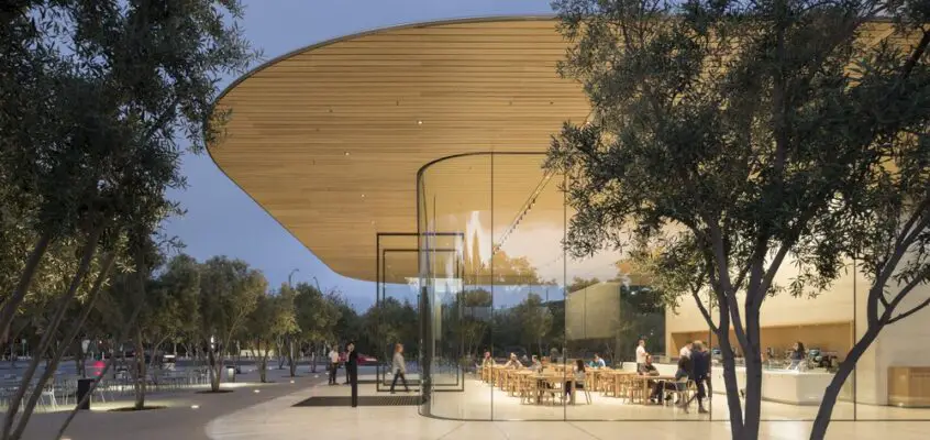 Apple Park Visitor Center in California