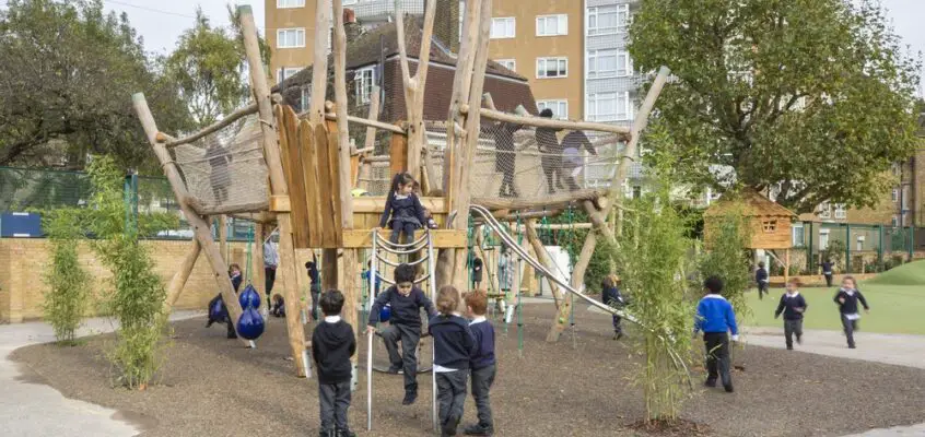 Ashburnham Primary School Playground London