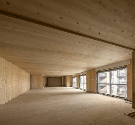 Dalston Lane timber housing by Waugh Thistleton