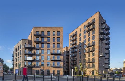 Dalston Lane timber housing in London