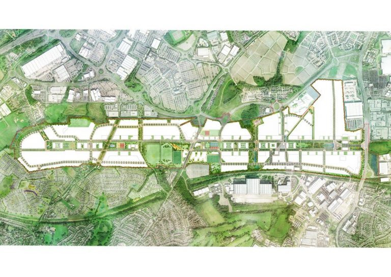 Filton Airfield Masterplan Gloucestershire earchitect