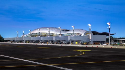 Franjo Tudman International Airport Zagreb building designed by Croatian Architect practice