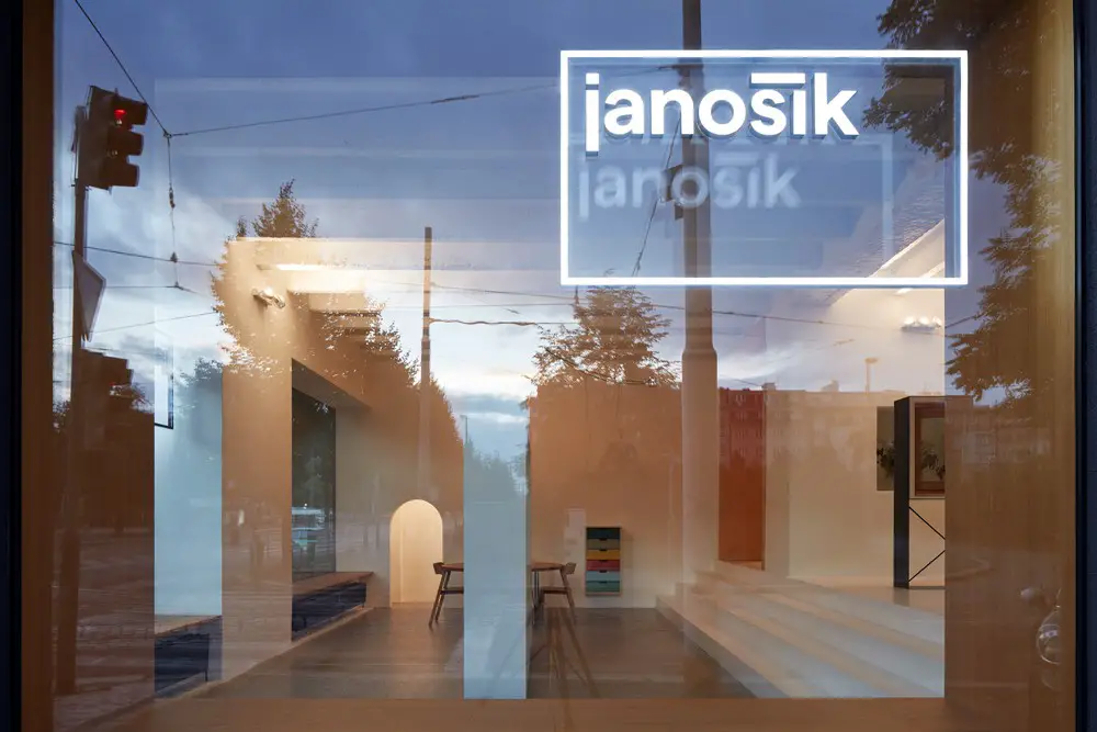 Janosik Design Window Showroom