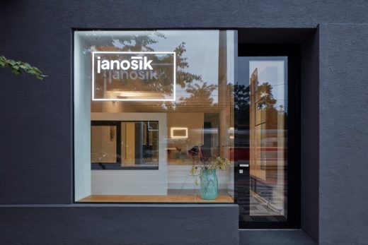 Janosik Design Window Showroom - Prague Building News
