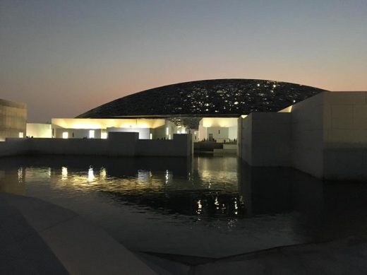 Louvre Museum Abu Dhabi Building by architect Jean Nouvel