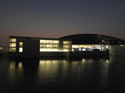 Louvre Museum Abu Dhabi Building by architect Jean Nouvel