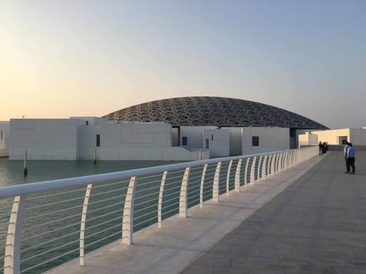 Louvre Museum Abu Dhabi Building by architect Jean Nouvel