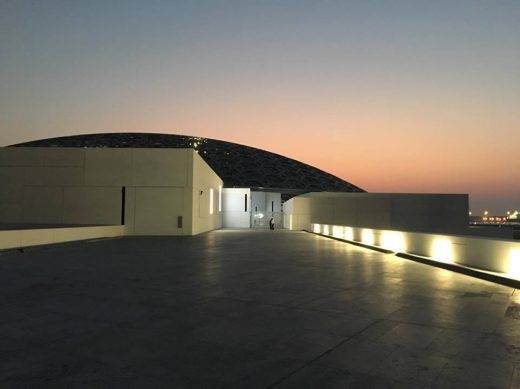 Louvre Museum Abu Dhabi Building by architect Jean Nouvel