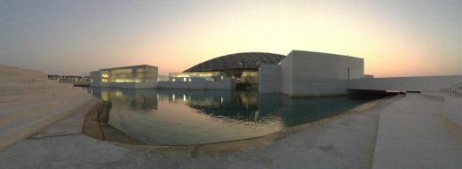 Louvre Museum Abu Dhabi Building by Jean Nouvel architect