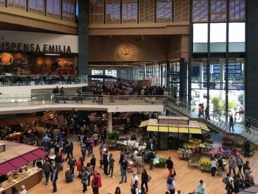 The marketplace at Il Centro, Arese, Italy