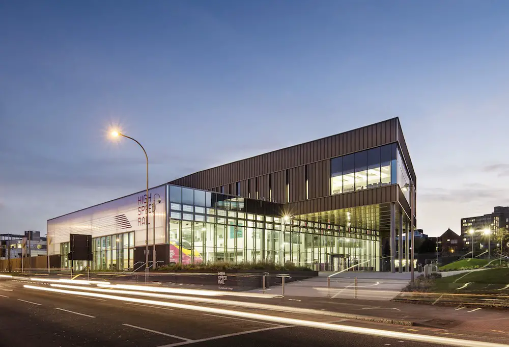 National College for High Speed Rail Birmingham building