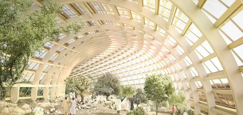 Oman Botanic Garden Buildings