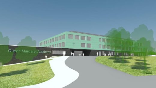 Queen Margaret Academy Ayr building design