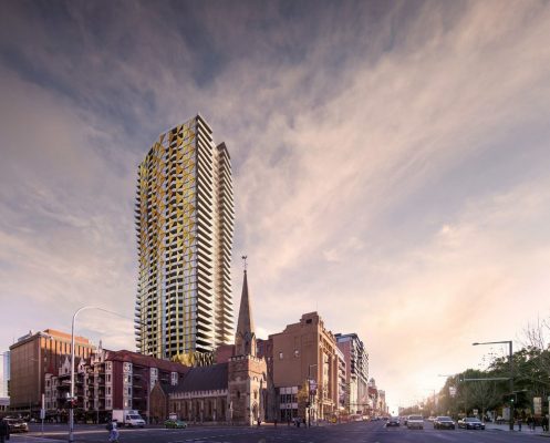 Realm Apartments in Adelaide by Elenberg Fraser Architects