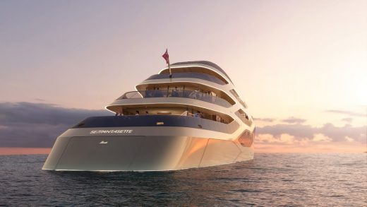 Se77antasette concept yacht for Benetti