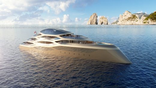 Se77antasette concept yacht for Benetti