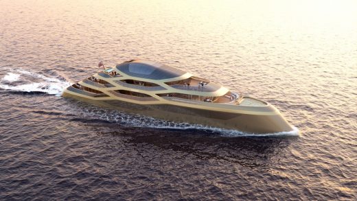 Se77antasette concept yacht for Benetti