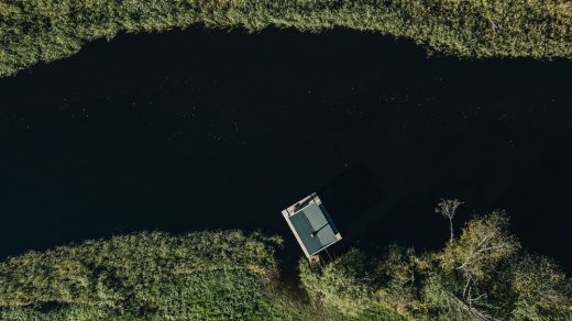 Floating Sauna Soomaa Forest