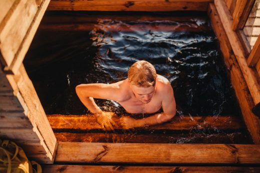 VALA Floating Sauna in Soomaa Forests Estonia