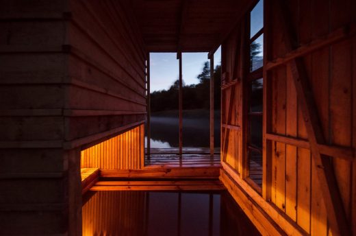 Floating Sauna Soomaa Forest