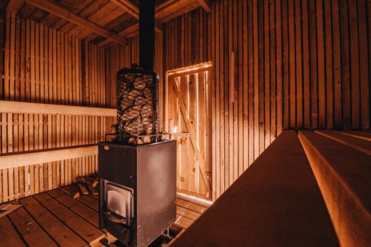 Floating Sauna Soomaa Forest