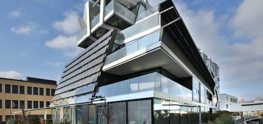 Active energy building in Vaduz, Liechtenstein