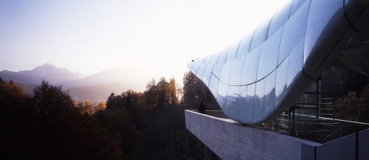 Alpenzoo Station building by Zaha Hadid Architects