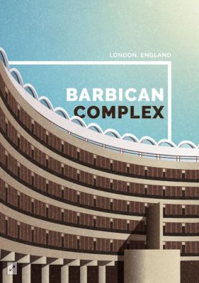 Barbican Complex London Brutalist buildings