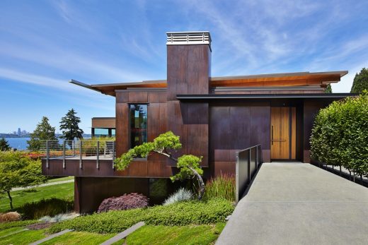 Brook Bay Residence, Mercer Island design by Olson Kundig Architects