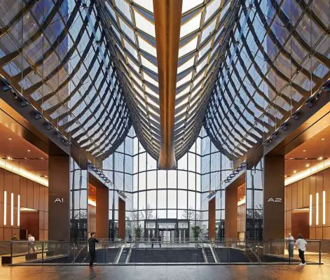 Chaoyang Park Plaza Beijing building interior