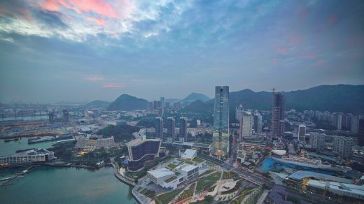 Design Society Shenzhen Building aerial view