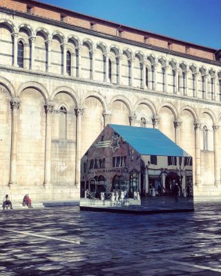 Domenico Raimondi Installation, Piazza San Michele, Lucca