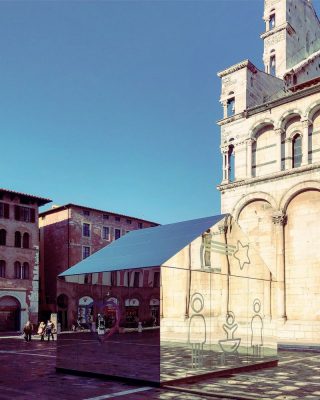 Domenico Raimondi Installation, Piazza San Michele, Lucca