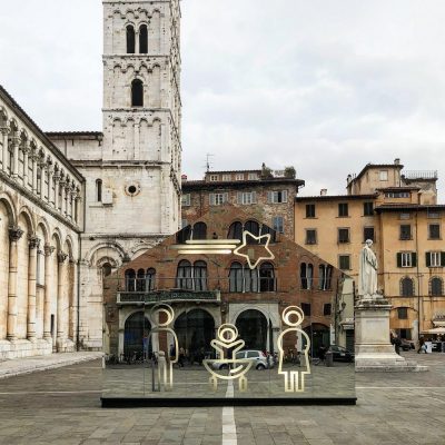 Domenico Raimondi Installation, Piazza San Michele, Lucca