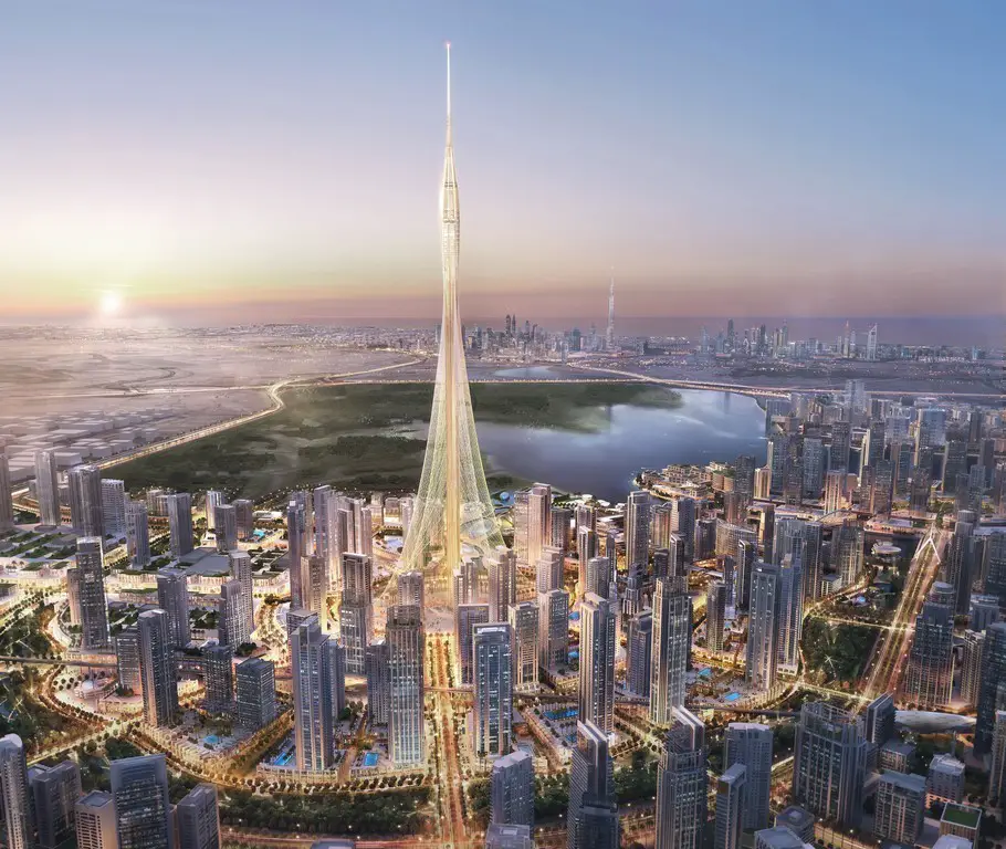Dubai Creek Tower by Santiago Calatrava