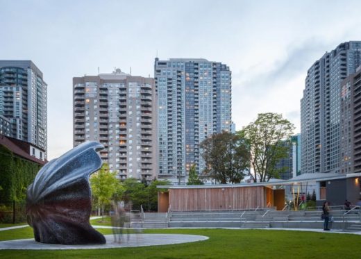 Limelight Bandshell Toronto Sound Sculpture by Paul Raff Studio