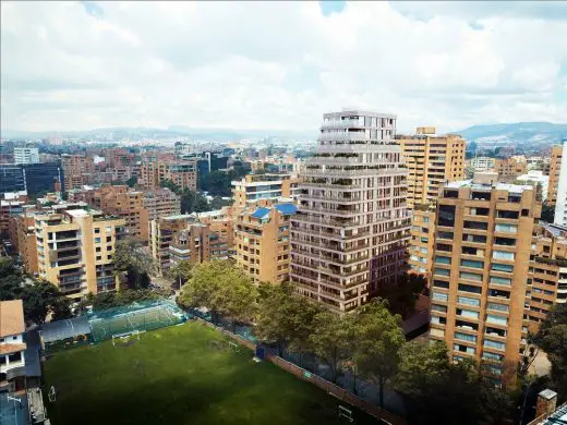 Residential Tower in Bogotá design by Bogle Architects