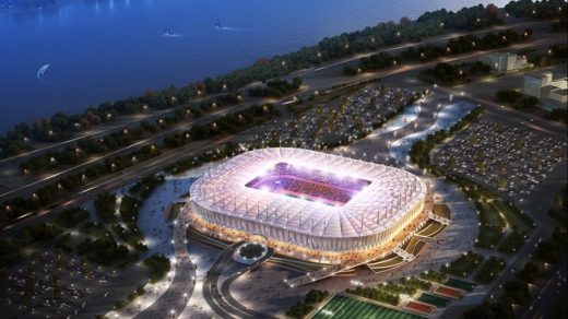 Rostov Arena World Cup 2018 stadium building