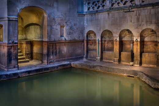 Sacred Spring in Roman Baths