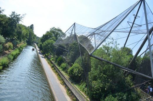 Snowdon Aviary London building structure