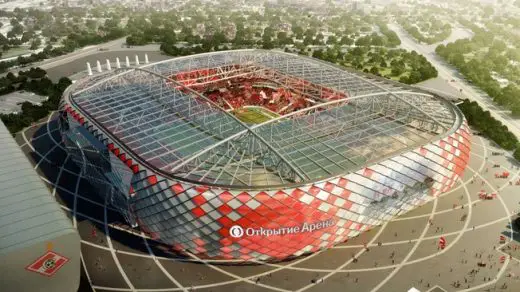 Spartak Stadium building 2018 World Cup