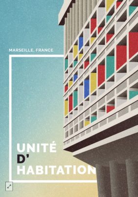 Unité d'habitation Marseille Brutalist building