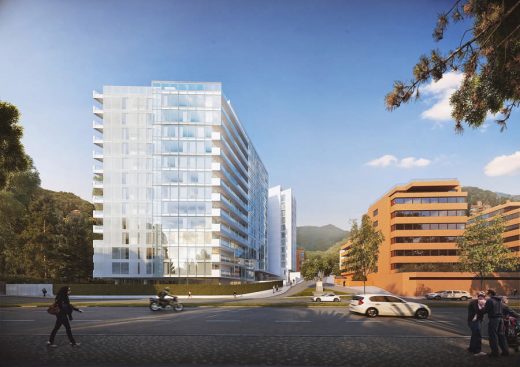 Vitrvm Development in Bogota building design