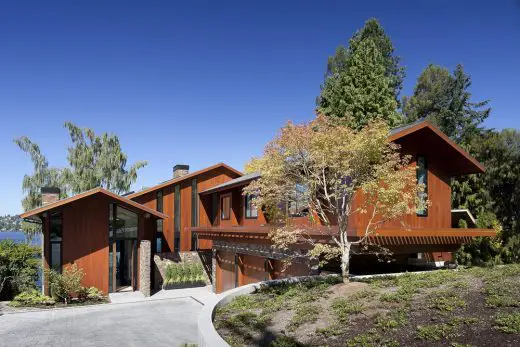 West Mercer Residence, Lake Washington house