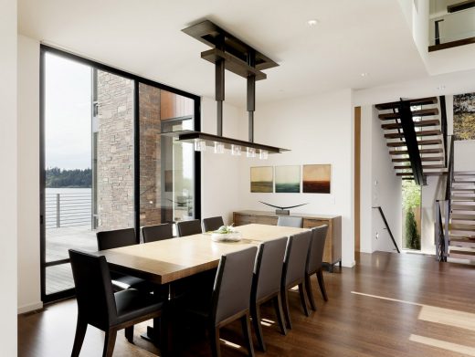 West Mercer Residence, Lake Washington house